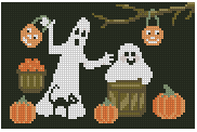 Pitty point - Halloween Ghost Door Mat - Click Image to Close